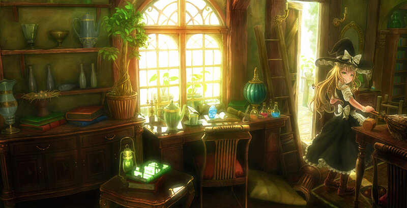 Witch in a Study