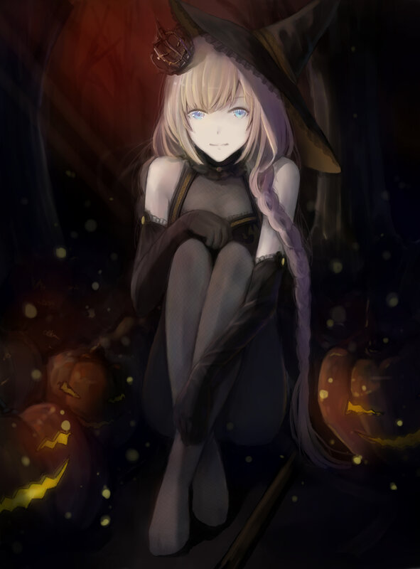 Witch in Dark Forest — Black