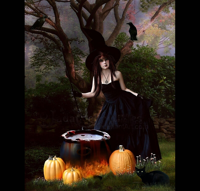 Witch in Forest