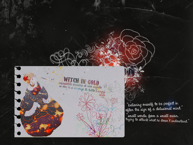 Witch in Gold artwork