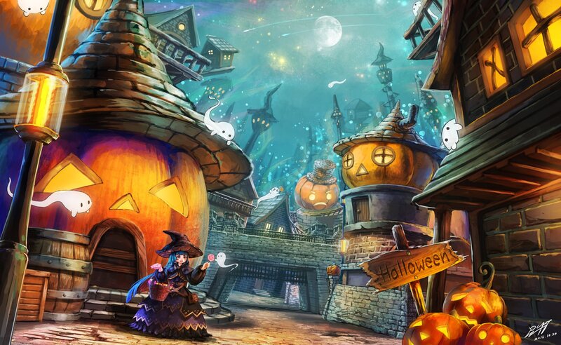 Witch in Halloween Town