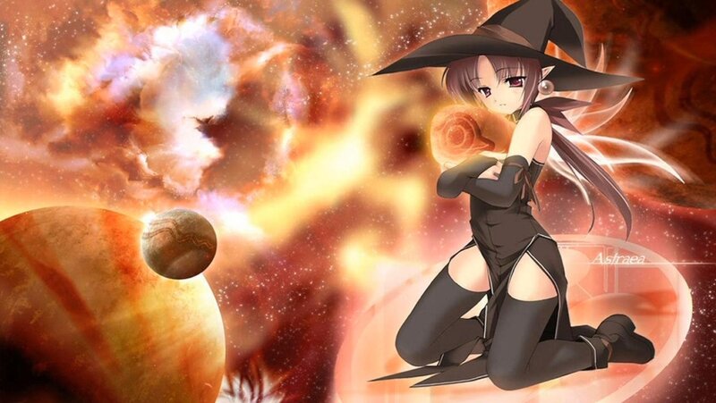 witch in space scene