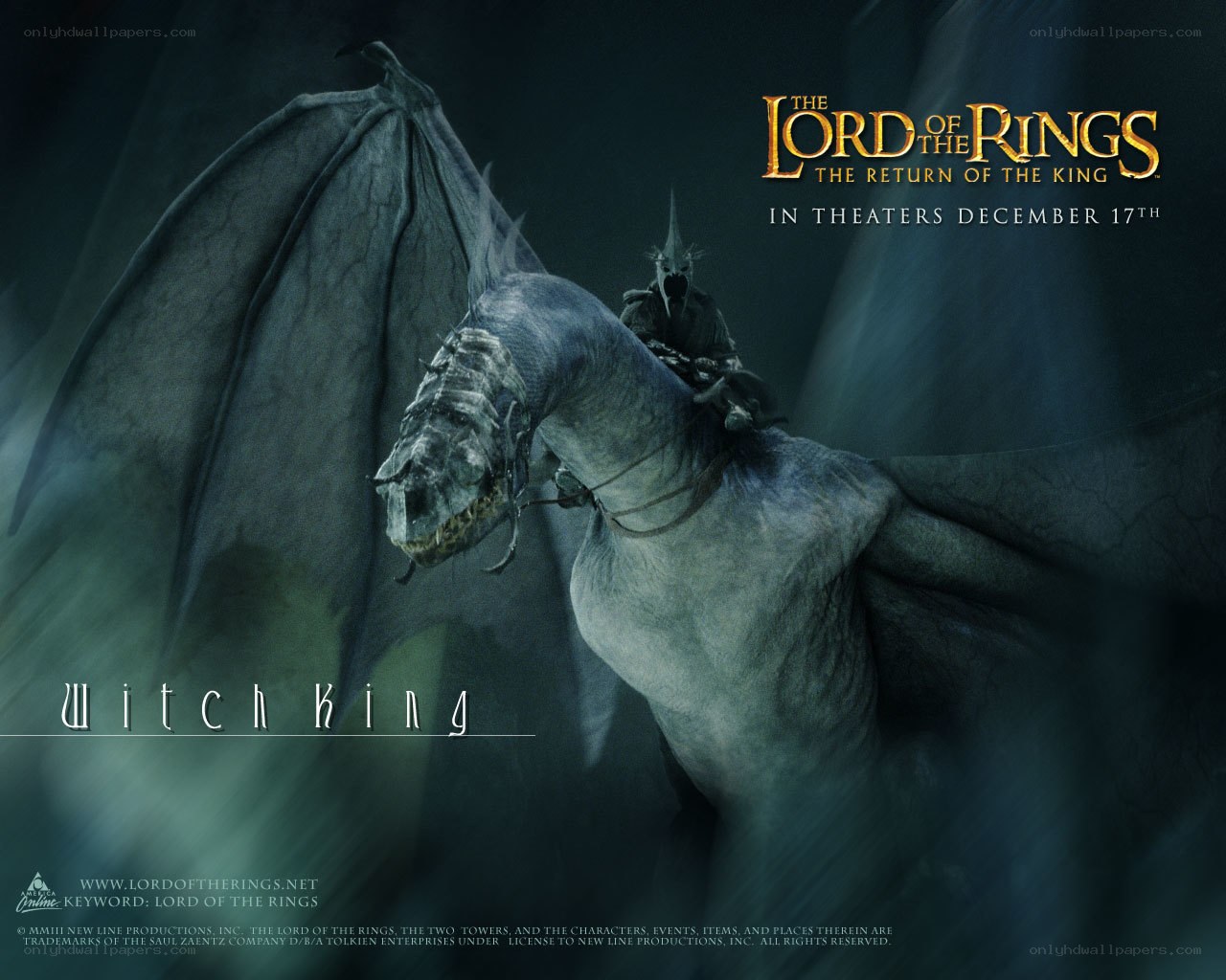 Witch-king on Fell Beast