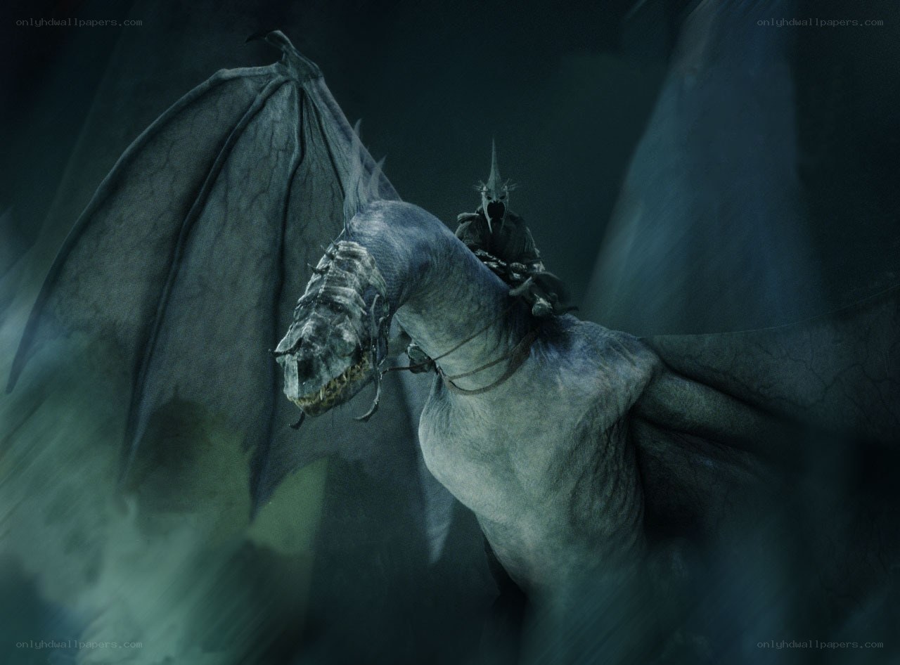 Witch-king on Fell Beast