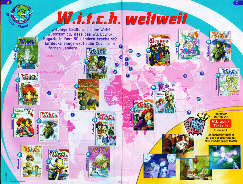 Witch Magazine Covers Worldwide