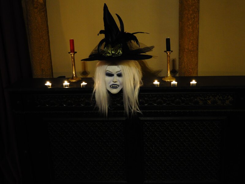 Witch Mask on Table