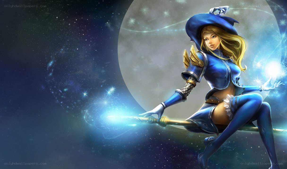 witch on a broomstick