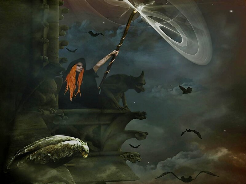 Witch on a Tower