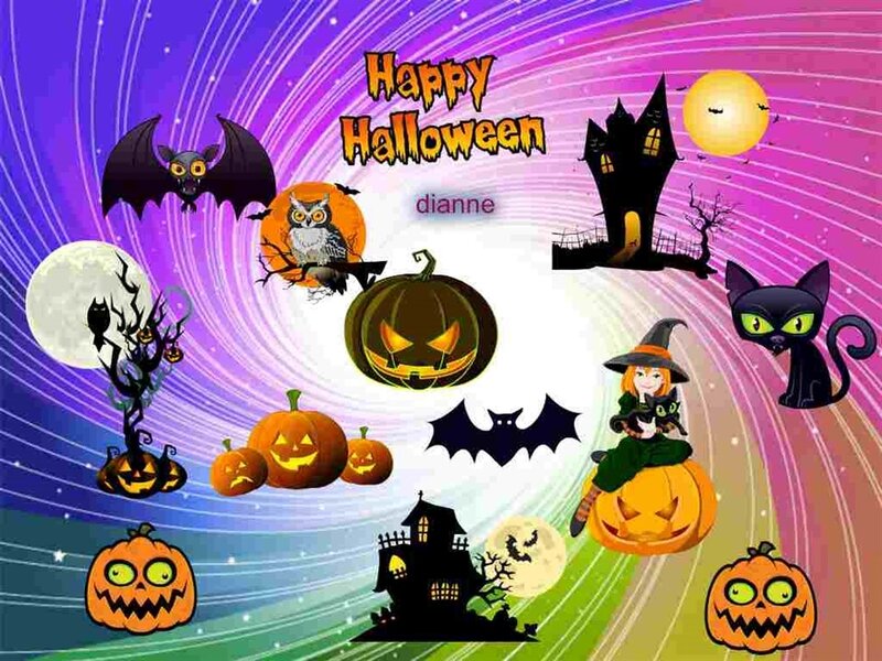 Witch on Pumpkin — Purple, Festive