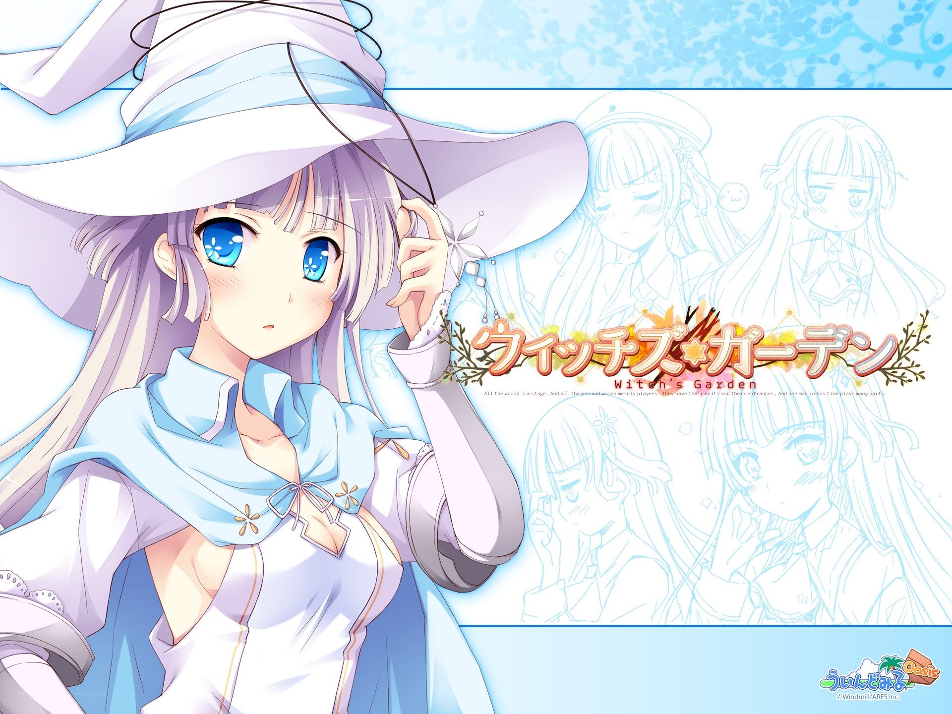 Witch's Garden anime art