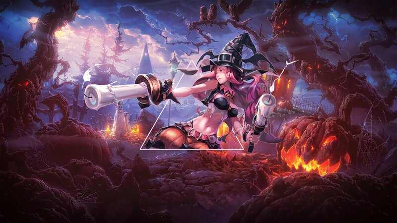 Witch with Cannons — Purple