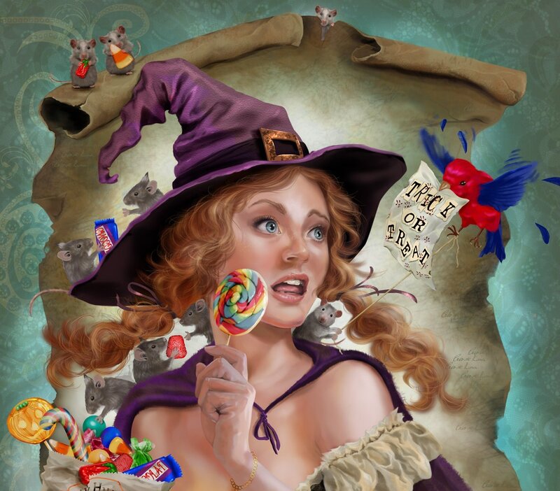 Witch with Lollipop