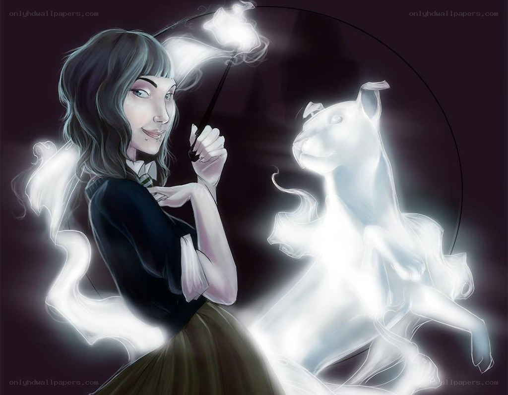witch with patronus