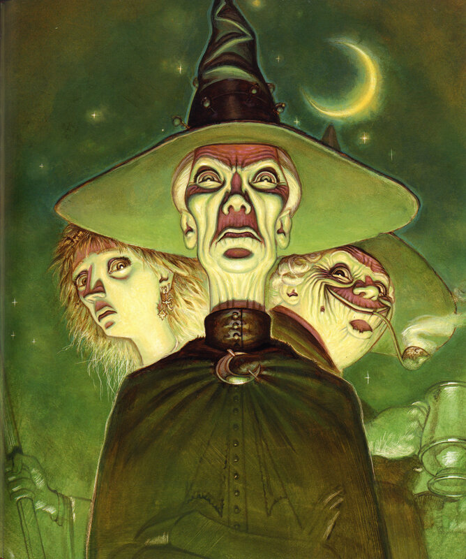 Witch with three faces
