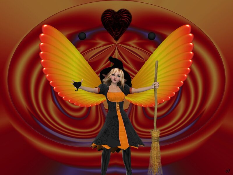 Witch with Wings