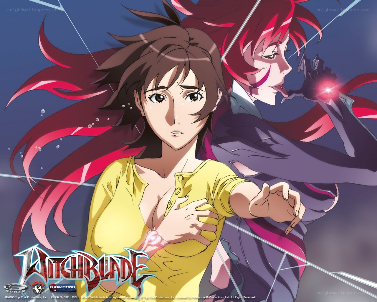 Witchblade anime action scene