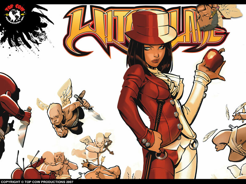 Witchblade comic cover art