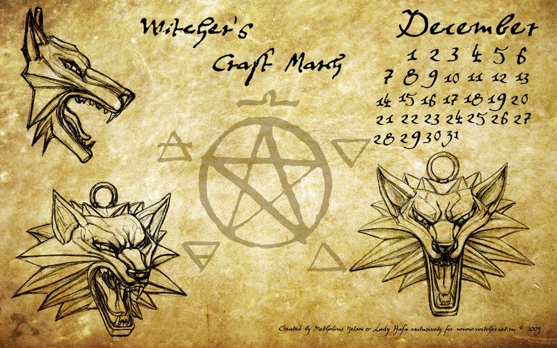 Witcher's Craft Calendar