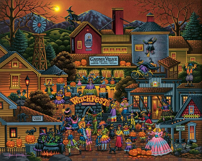Witches at a Festival