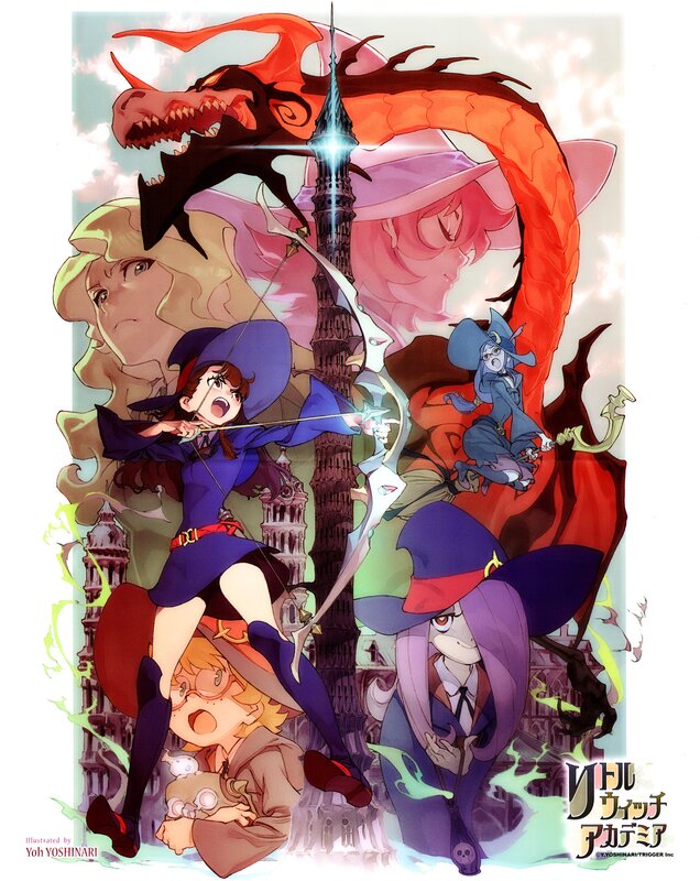 Witches Fighting Dragon