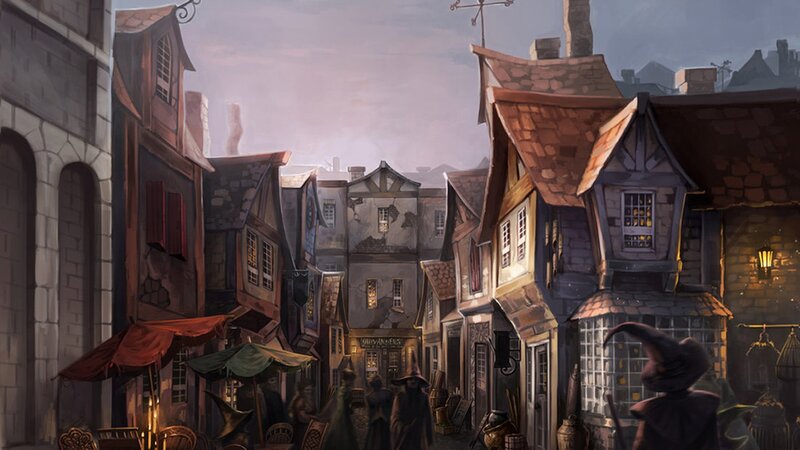 Witches in a Narrow Alley
