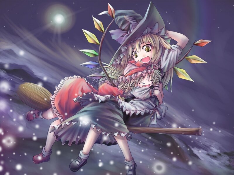 witches on a broomstick
