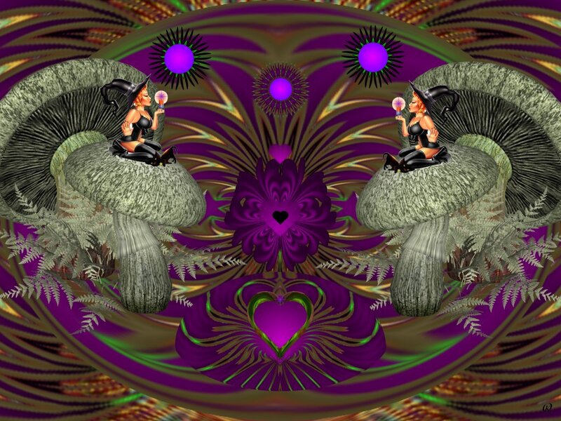 Witches on Mushrooms