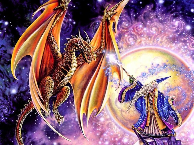 Wizard and Dragon