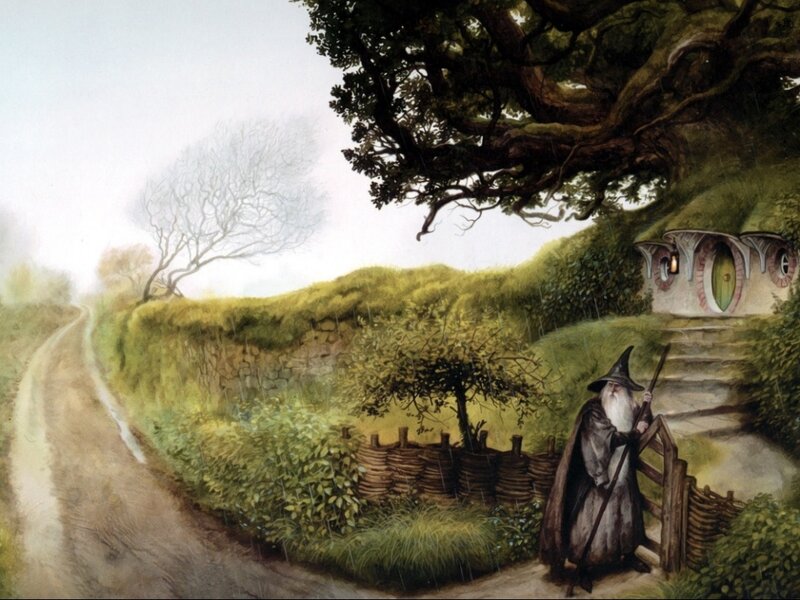 Wizard at Hobbit House