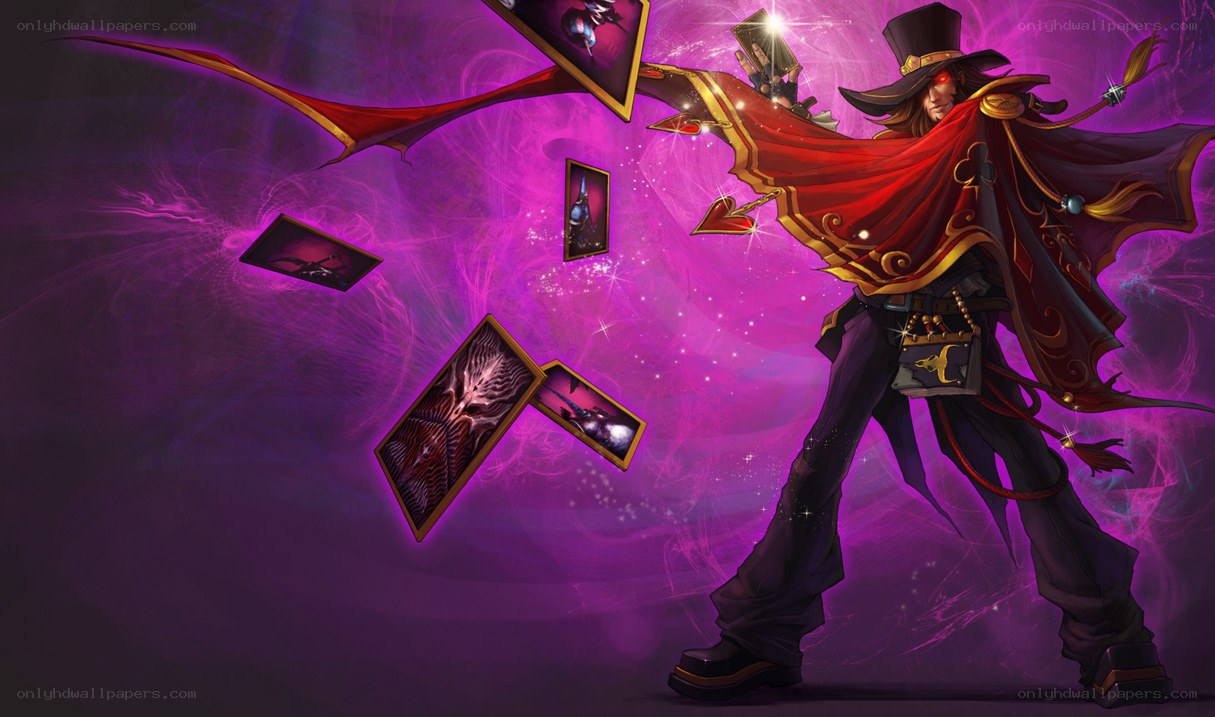 wizard casting spell with cards