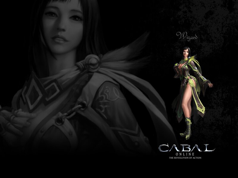 Wizard character from Cabal Online