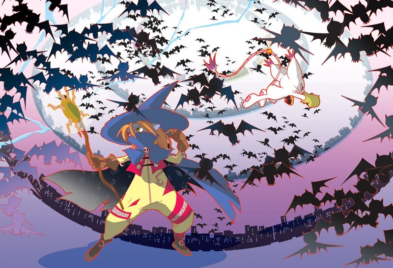 Wizard Character in Battle