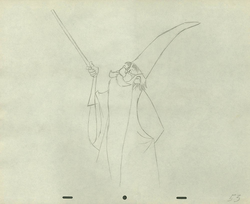 wizard character sketch