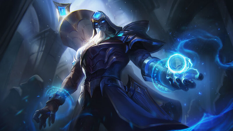 Wizard Holding Glowing Orb