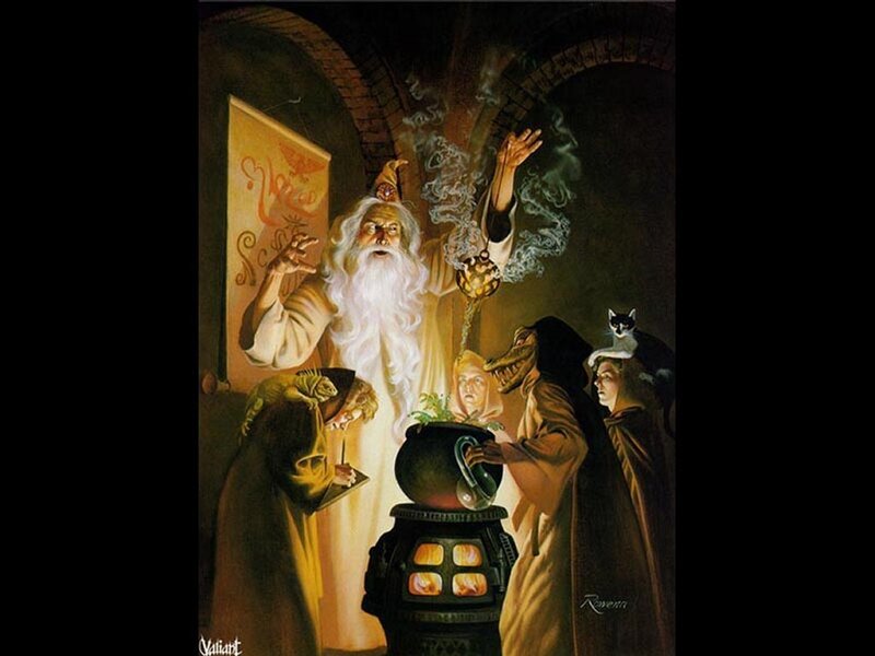 Wizard in a Dungeon — Brown