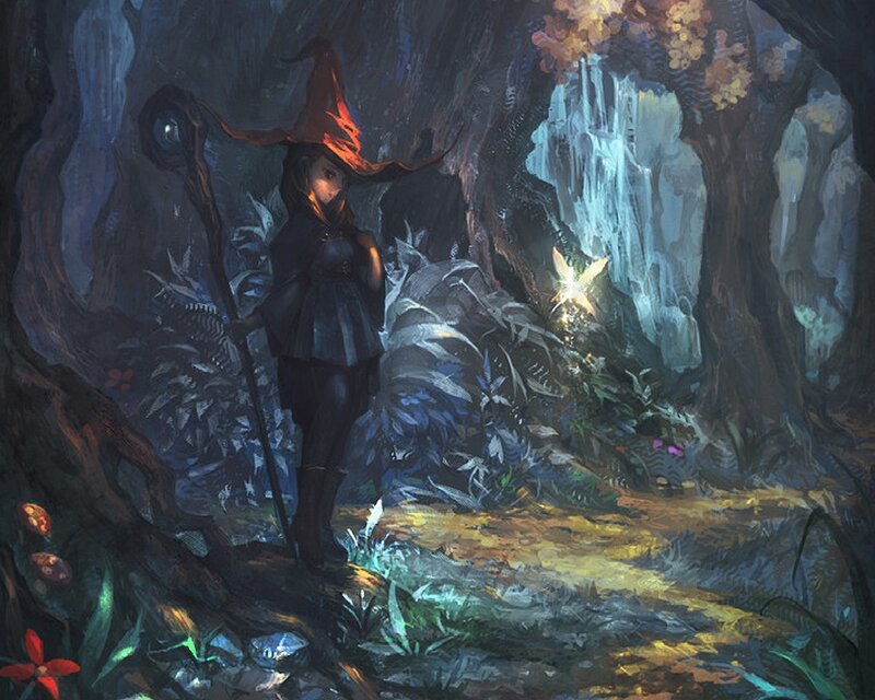 Wizard in a Forest