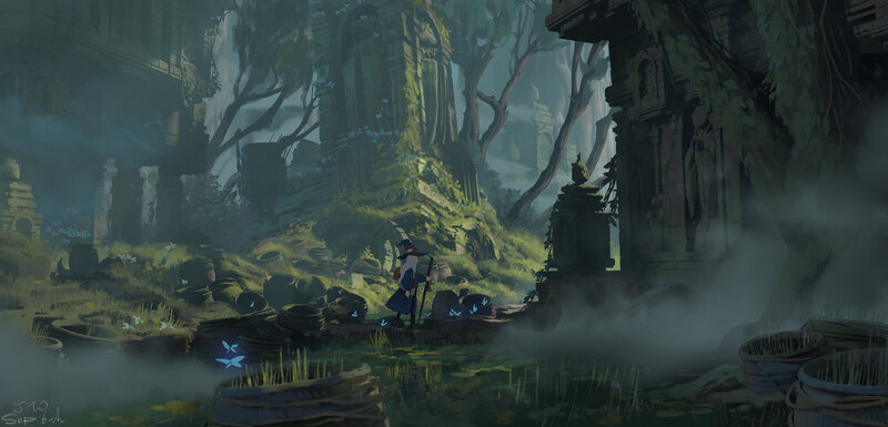 Wizard in Ruins