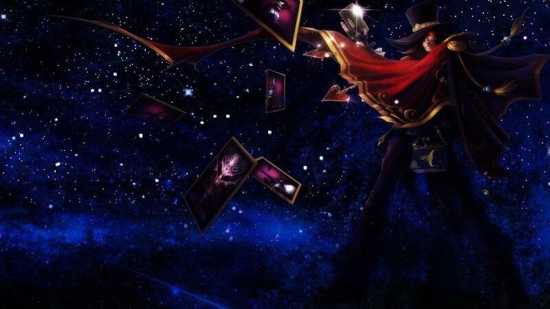 Wizard in Starry Sky