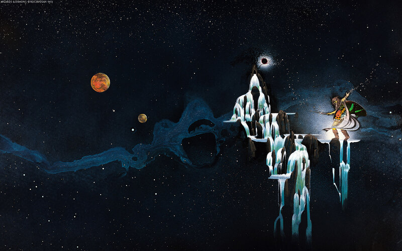 Wizard on a cosmic cliff