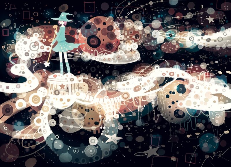 wizard on a magical creature