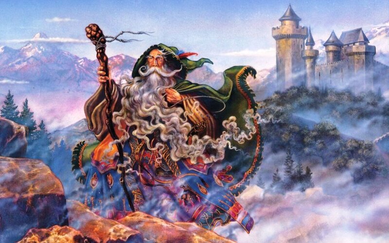 Wizard on a Mountain — Blue