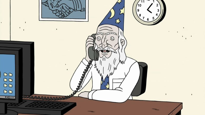 Wizard on Phone