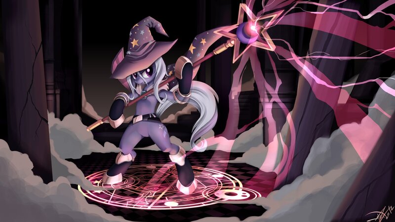 wizard pony casting spell