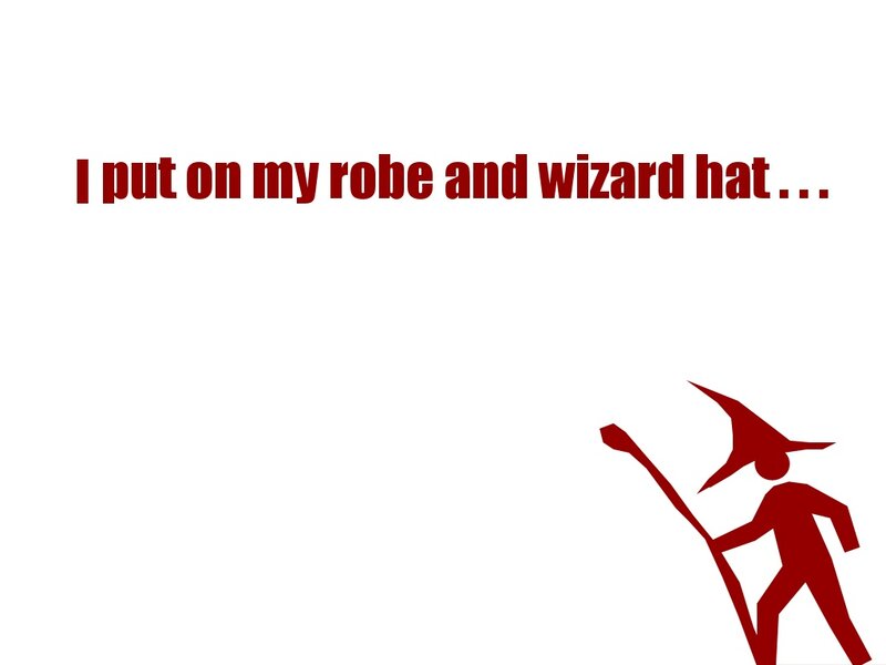 wizard robe and hat