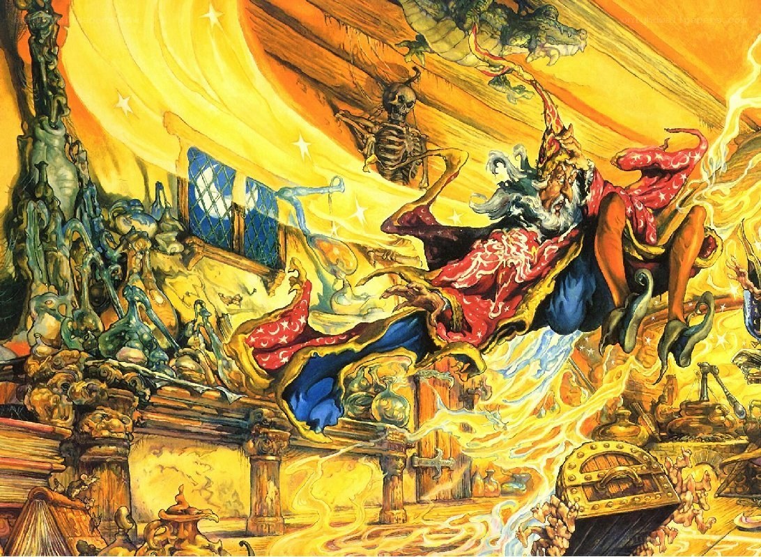 Wizard's chaotic spell