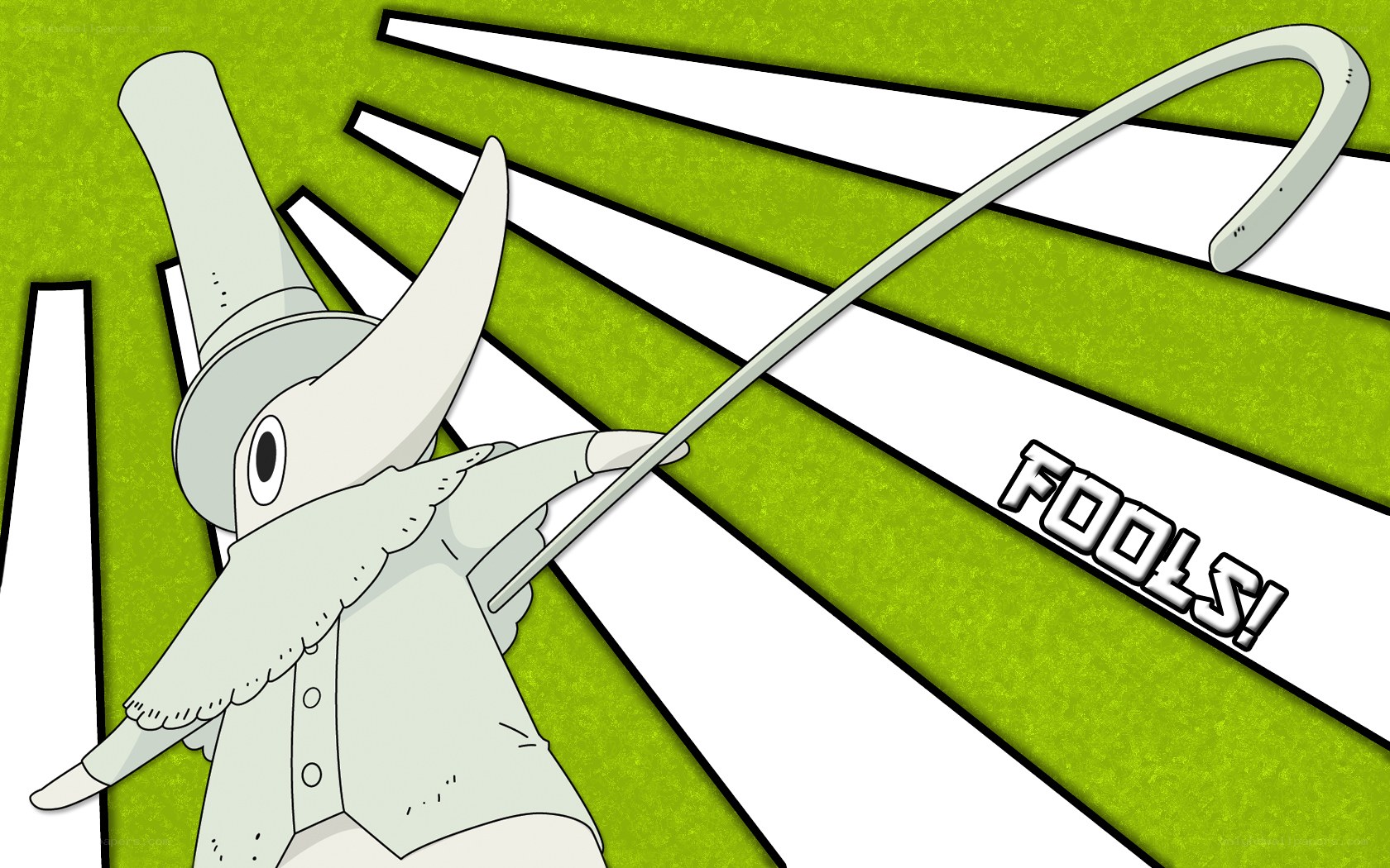 Wizard with a staff