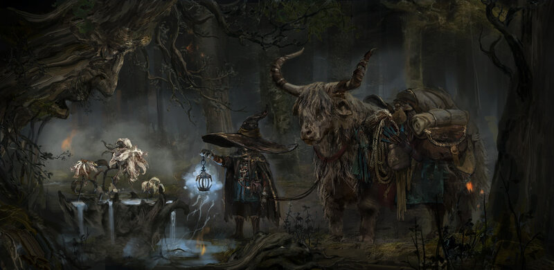 Wizard with a Yak