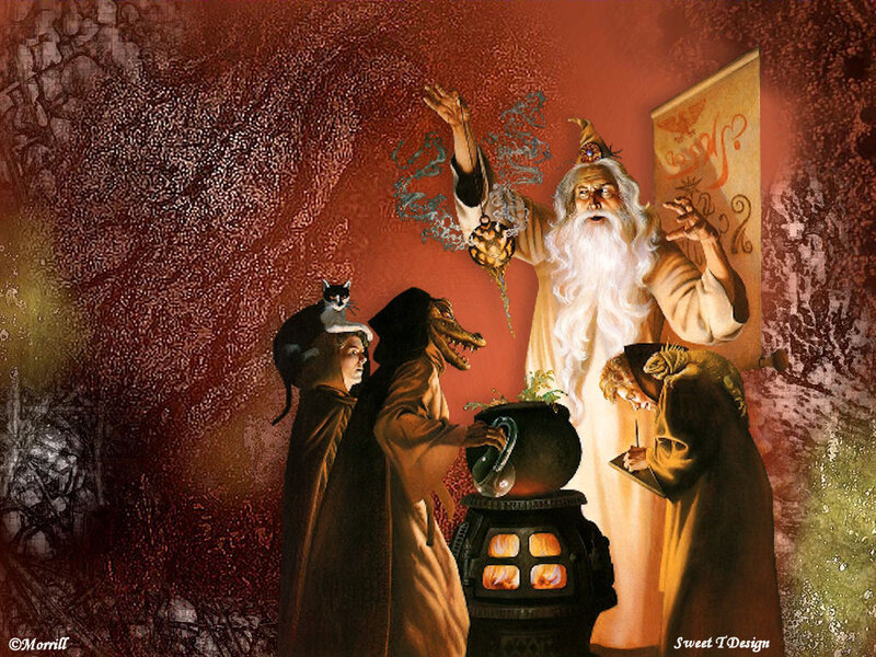 Wizard with Apprentices