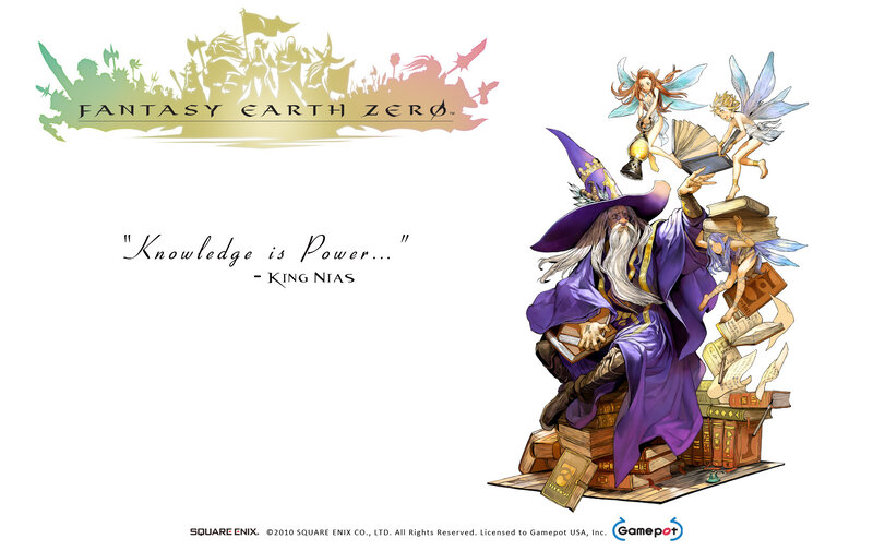 Wizard with Fairies