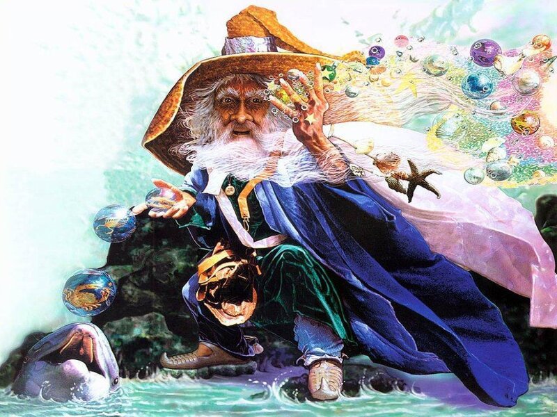 Wizard with Long Beard